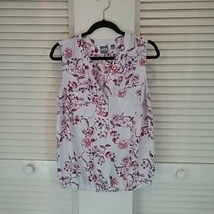 🔷️*Light Lavender with Rust Floral NWOT